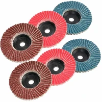 3 inch 610pcs flap discs 7510mm grinding wheels sanding discs 80 grit for angle grinder polishing of metal wood and plastic