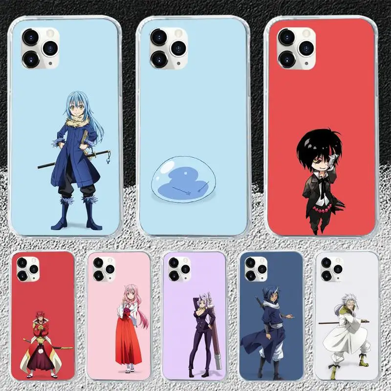 

That Time I Got Reincarnated as a Slime Phone Case for iphone 12 13 Mini SE 2020 5S 6 6S Plus 7 8 Plus X XR XS 11 Pro Max cover