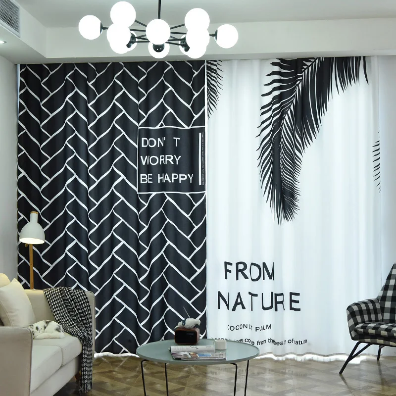 RZCortinas занавески для гостиной спальни европейский занавес с геометрическим