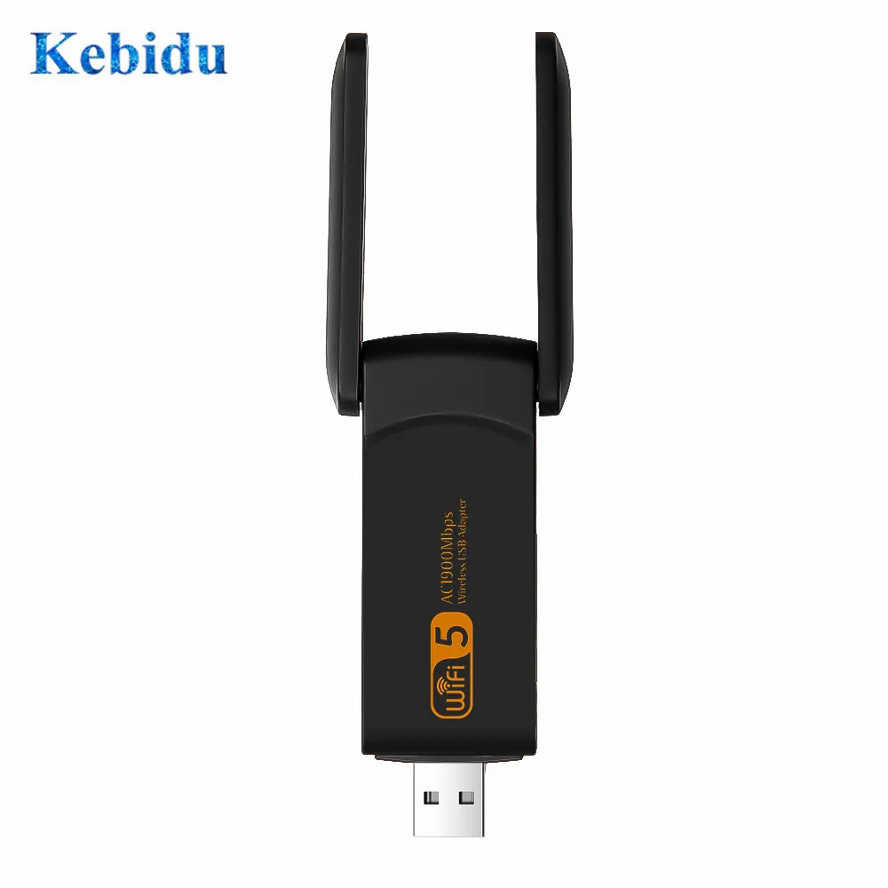 Usb Wi-Fi адаптер KEBIDU 1900 Мбит/с двухдиапазонный Wifi ресивер 2 4 ГГц 5 0 внешняя