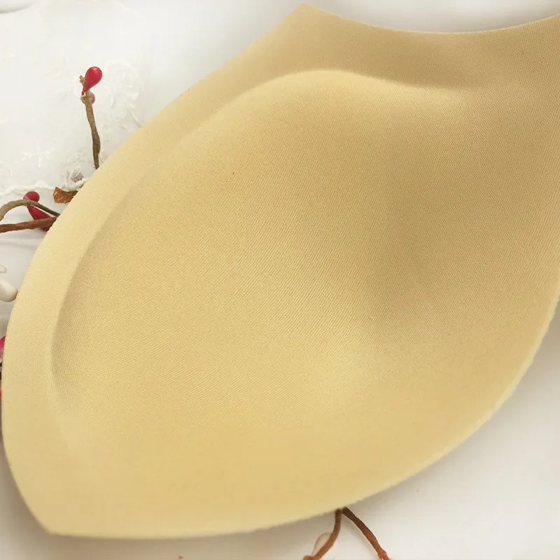 

10 pairs wedding dress and swimsuit sponge chest lift bra pads cups insert accessory in skin color