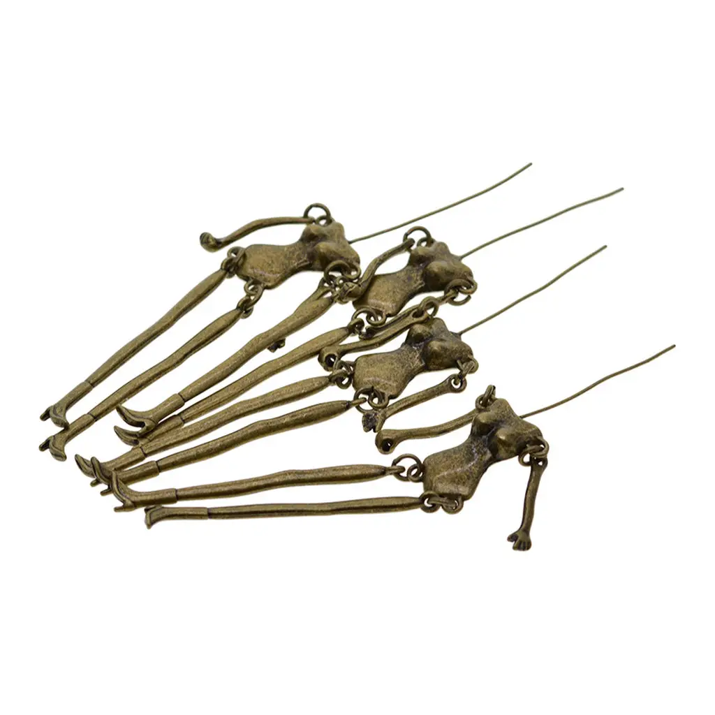 4 шт. подвески в виде скелета для Хэллоуина | Украшения и аксессуары