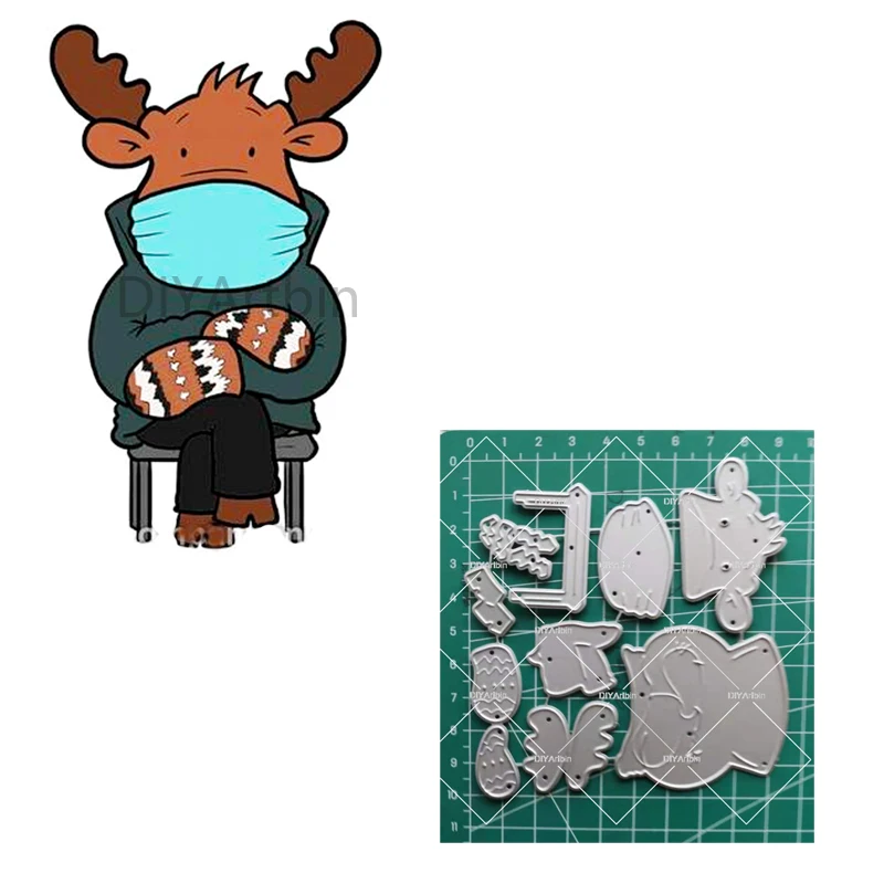 

Bernie Moose Cutting Dies new 2021 DIY dies Scrapbooking Paper Make Craft die Handmade Greeting Frame Die Embossing Cutting Dies