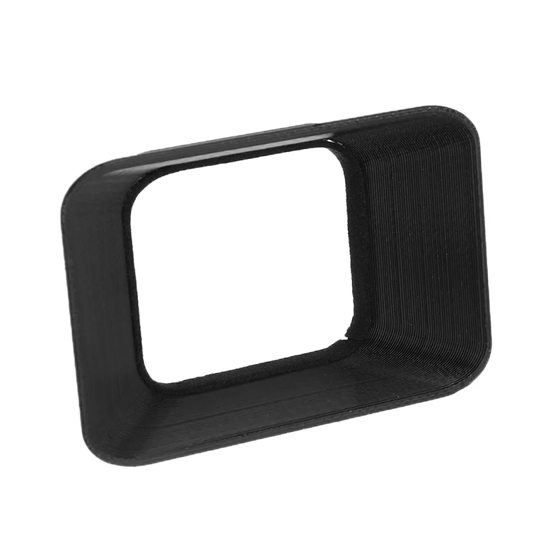 Новые аксессуары для камеры, бленда для объектива, Черная 3D печатная линза, Солнцезащитная крышка, подходит для GoPro Hero 5 camera s