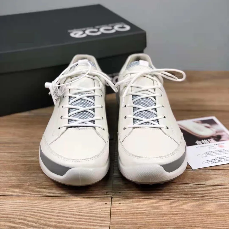 

Original Golf Shoe for Men Luxury Brand Men Spikeless Golf Shoes Anti-Slip Male Athletic Shoe Genuine Leather Golf Trainers Mens