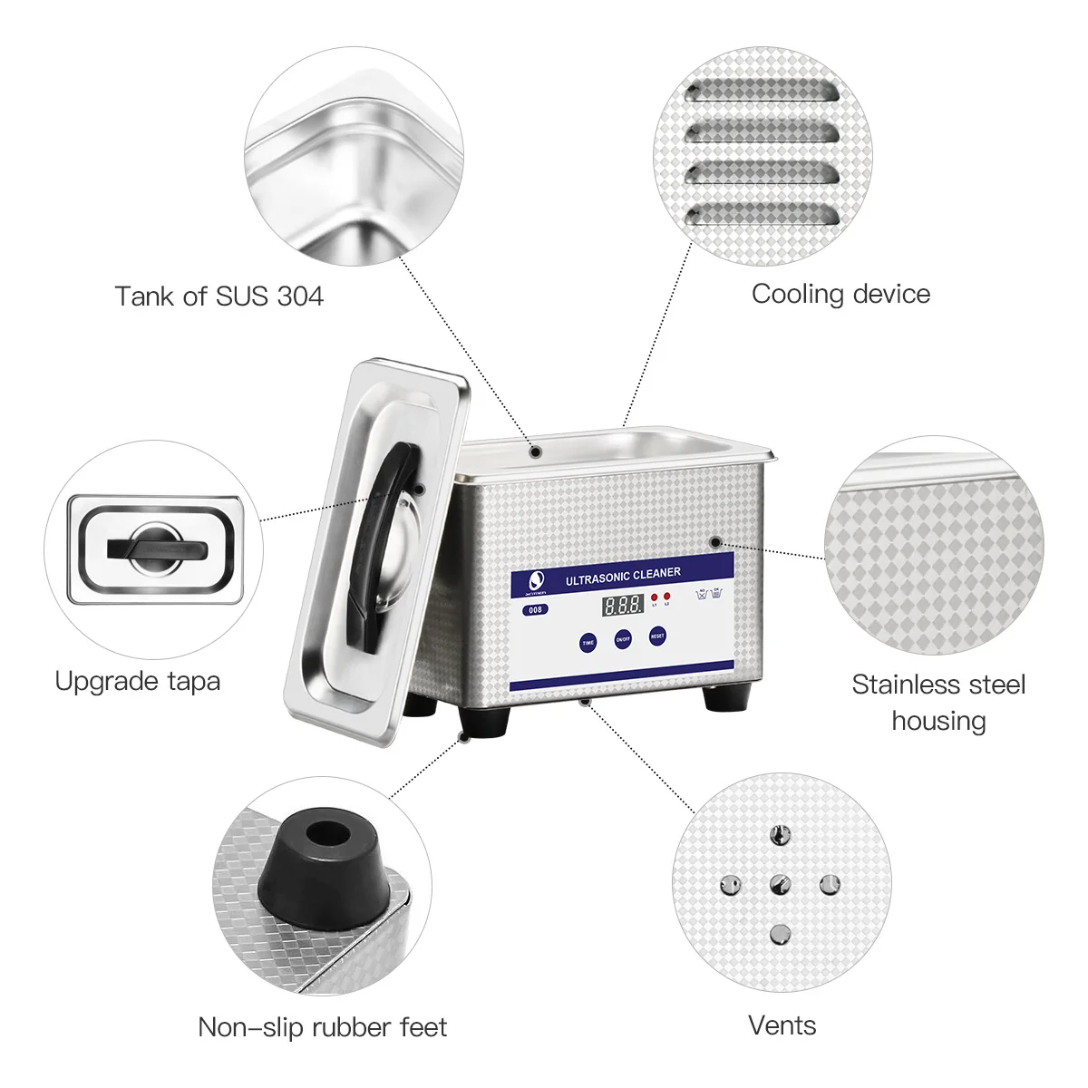 SKYMEN Ultra sonic Cleaner ультразвуковая доставка из Москвы новая звуковая ванна для чистки