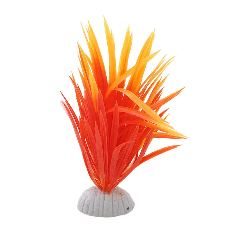 Искусственное пластиковое растение Нарцисс водная трава аквариум декоративный