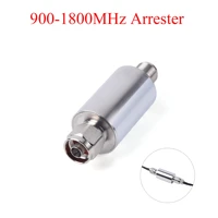 rf coaxial lightning arrester satellite protectors n male to female connector 900 1800mhz antenna tv lightning protection