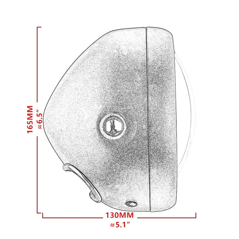 

Universal Motorcycle Modified LED Headlights Aperture Far and Near