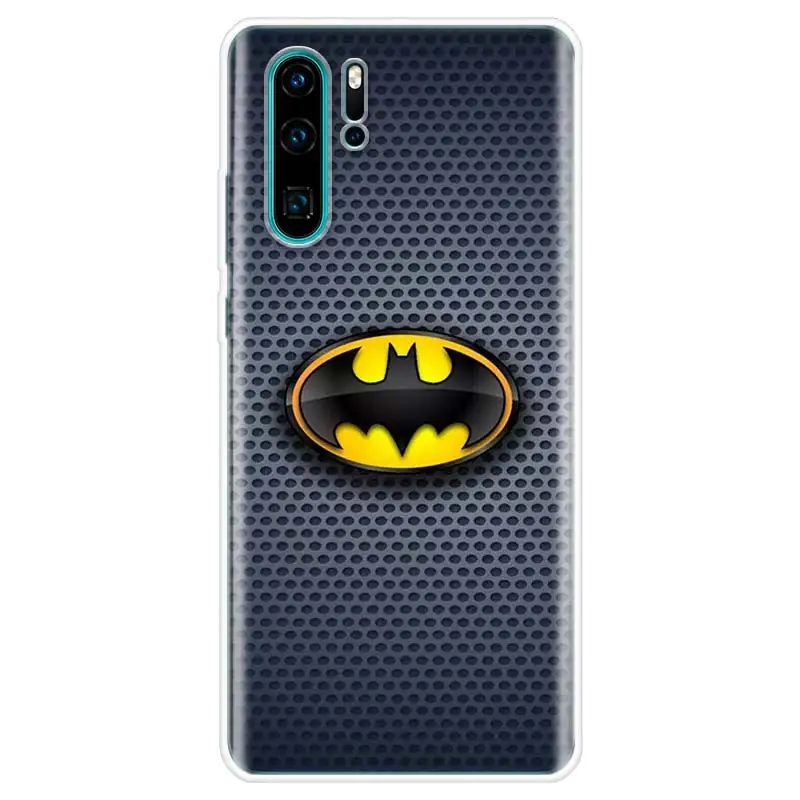 Чехол для телефона huawei P30 модный крутой мягкий чехол с Бэтменом P20 P10 Lite Pro P Smart Z 2019