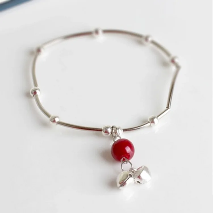 Подарок для подруги браслет с бусинами подарок на день Святого Валентина