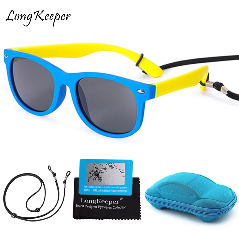 Детские солнцезащитные очки детские поляризационные с УФ защитой TR90