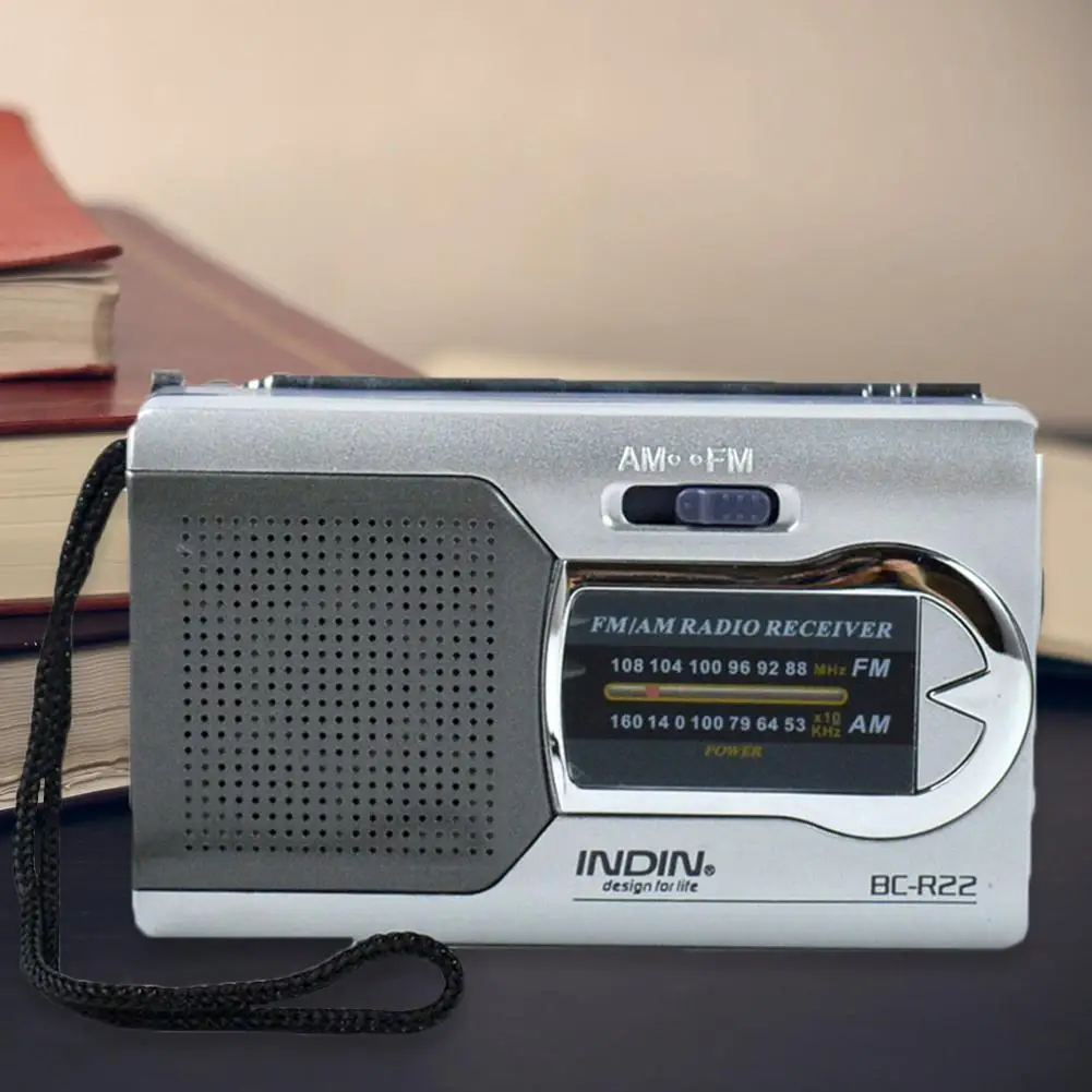 Высокое качество AM fm радио BC R22 Портативный со встроенным динамиком приемник Мини