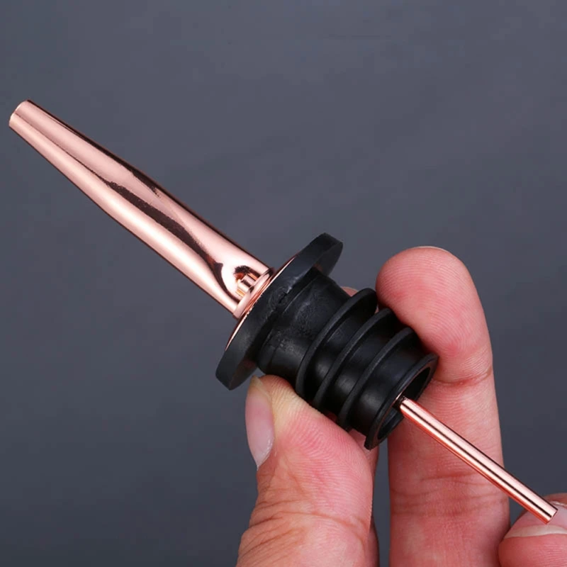 Винная бутылка для выливания носик наливания вина с Silcone Кепки Нержавеющая сталь