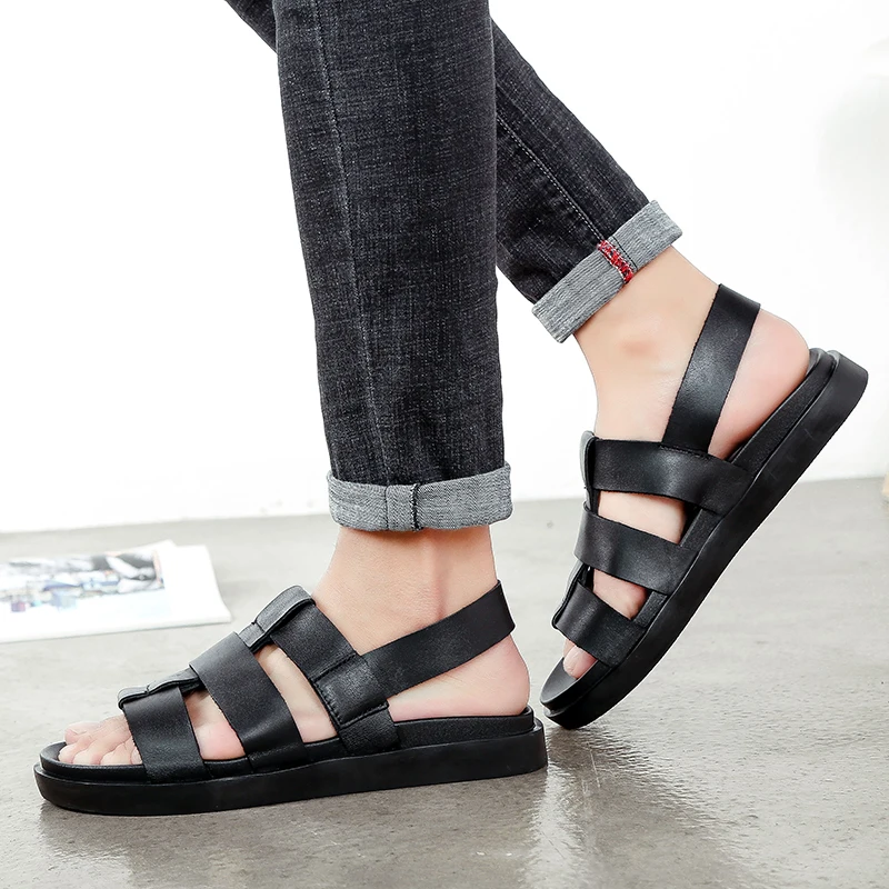 

Zapatos Informales De Hombre Zapatos Hombre Casual Cuero Sport Slippers Men Casuales Sandale Homme Para Zapatillas Casa