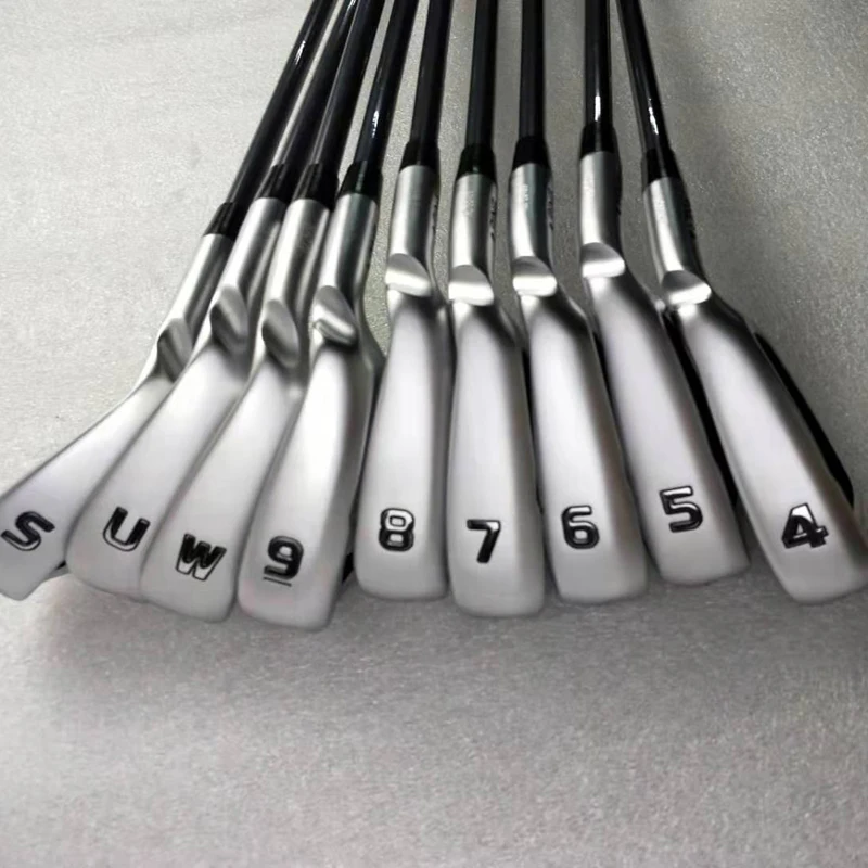 G-410 клюшки для гольфа Утюги Щепка игры в гольф кованого железа 4-9.U.W.S набор из 9
