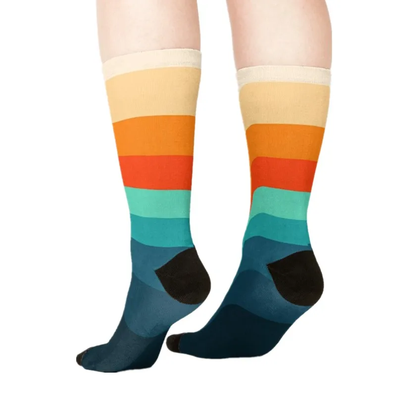 

2021 Women's socks kawaii Sakura butterflies Printed Socks Women harajuku Happy Funny Novelty cute girl gift Socks for women