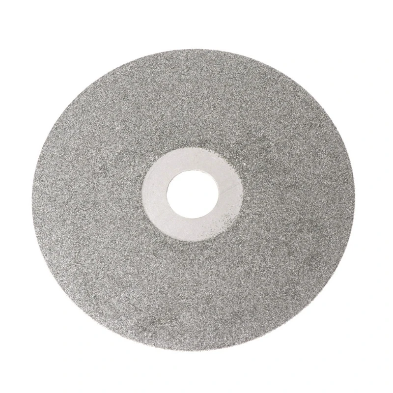 

4\" 100mm 80-2000# Diamond Coated Flat Lap Wheel Lapidary Polishing Grinding Disc C5AC