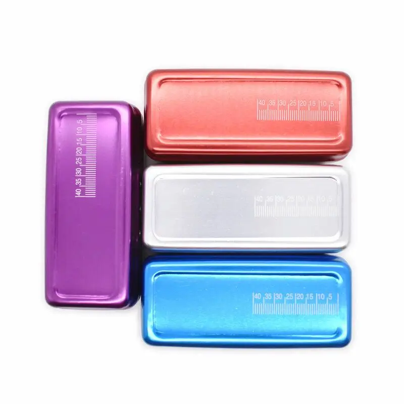 1 шт. алюминиевый стерилизатор для стоматологических инструментов 72 Отверстия |