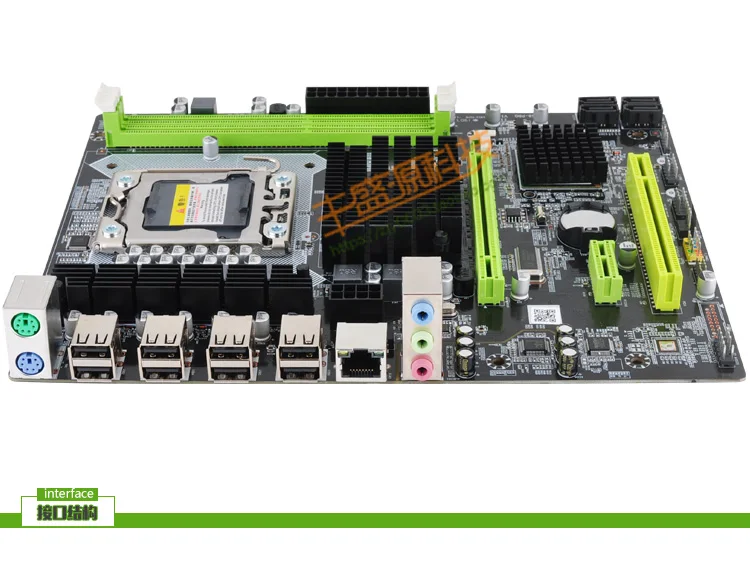 Atermiter X58 LGA 1366 материнская плата поддерживает серверную память REG ECC и процессор xeon поддерживает процессор LGA 1366
