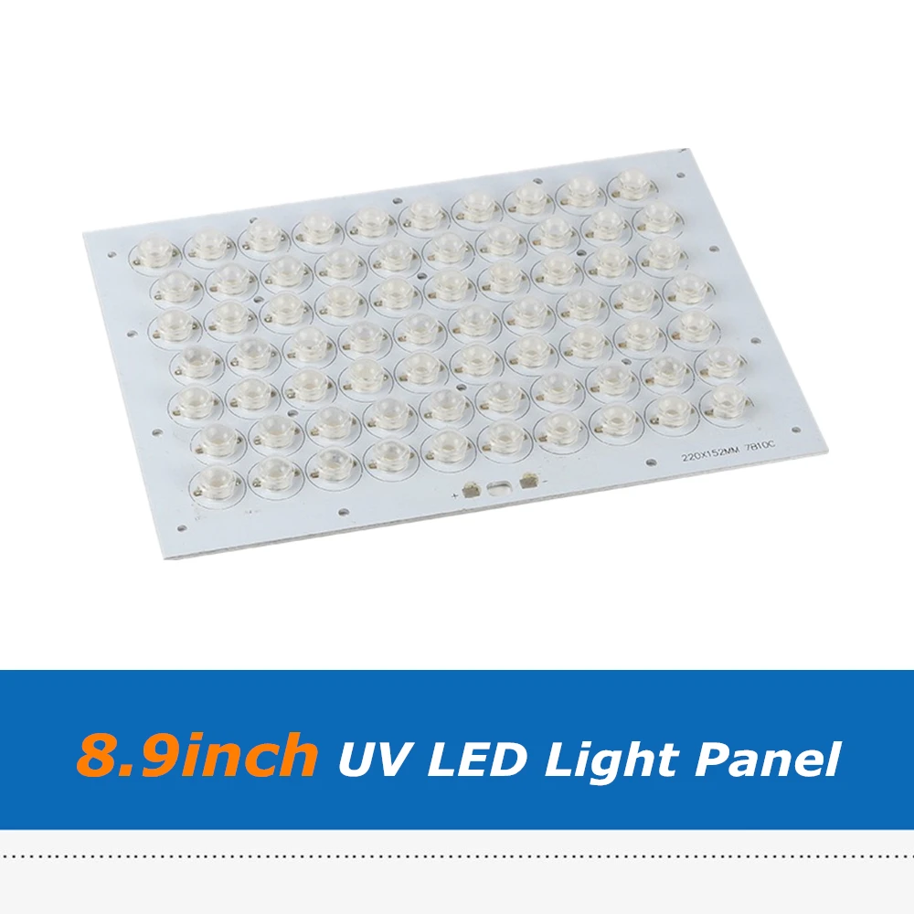1 шт. 8 9 дюймов 220X152mm ЖК-дисплей светильник отверждения УФ-светодиодный Панель для