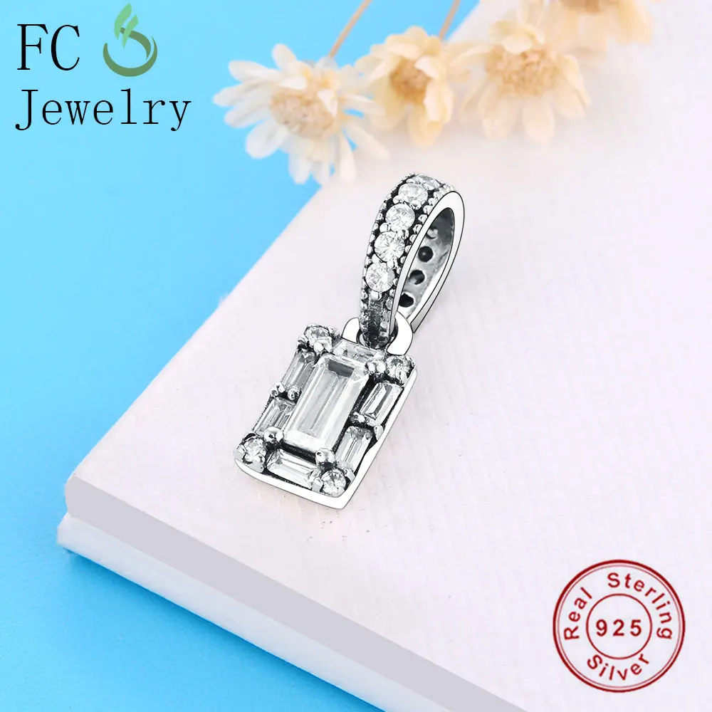 FC ювелирное изделие оригинальный брендовый браслет с подвесками 100% Серебро 925