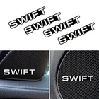 4 шт., автомобильные наклейки на динамик Suzuki Swift 2019