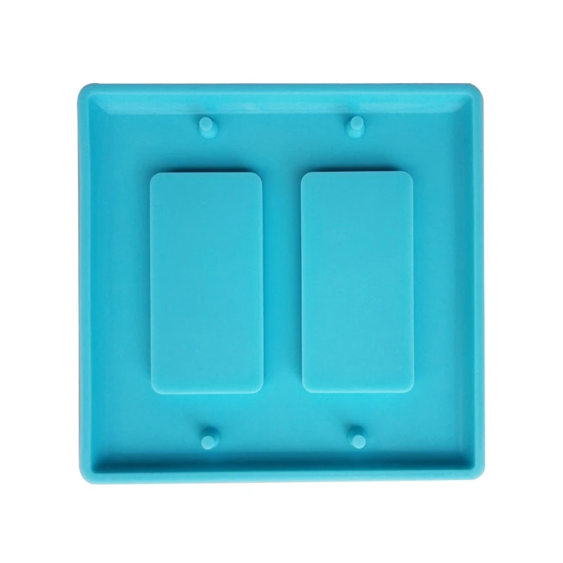 

DIY Crafts Making Crystal Epoxy Resin Mold Switch Socket Panel Silicone Mould A2UA