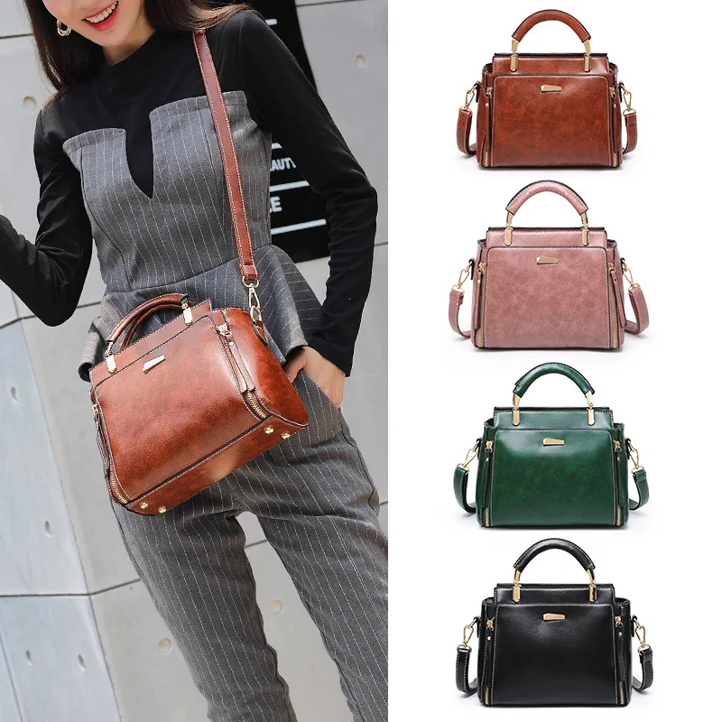 

Baggage Girl 2019 New Simple Baitao Baggage Handbag with Temperament