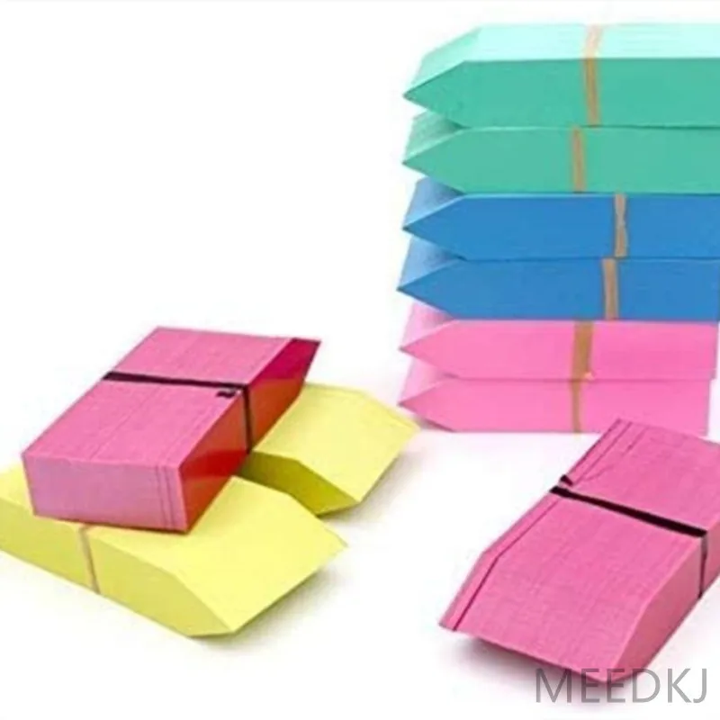 100 шт. 5 цветов ПВХ пластиковая Марка для садоводства этикетка суккулентов