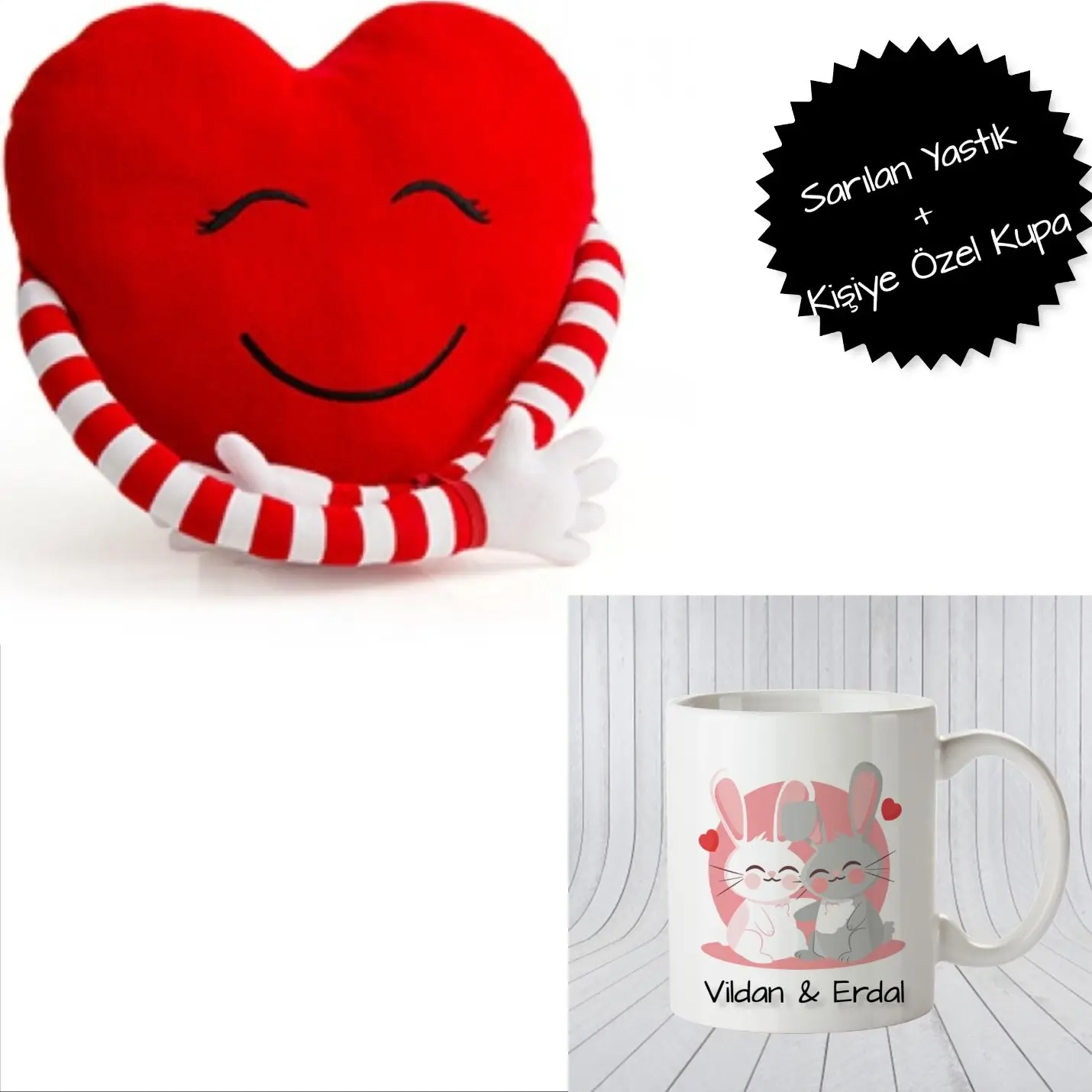 

Clingy Pillow And Personalized Mug Cup The BOILER S12