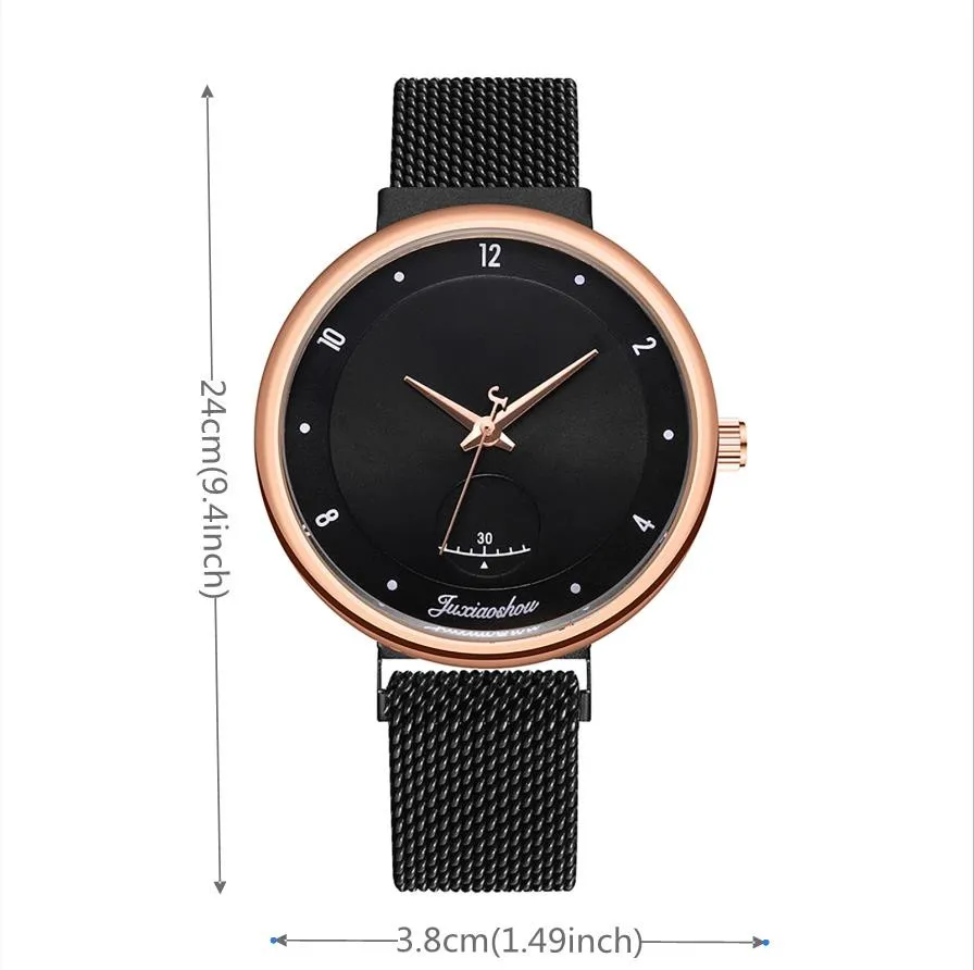 

Women Watches Luxury Wrist Watch Relogio Feminino Clock For Women Milanese Steel Lady Rose Gold Quartz Ladies Watch PopGifts