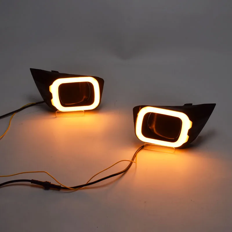 Для Ford Ranger 2019 светодиодсветодиодный дневные ходовые огни противотуманные фары