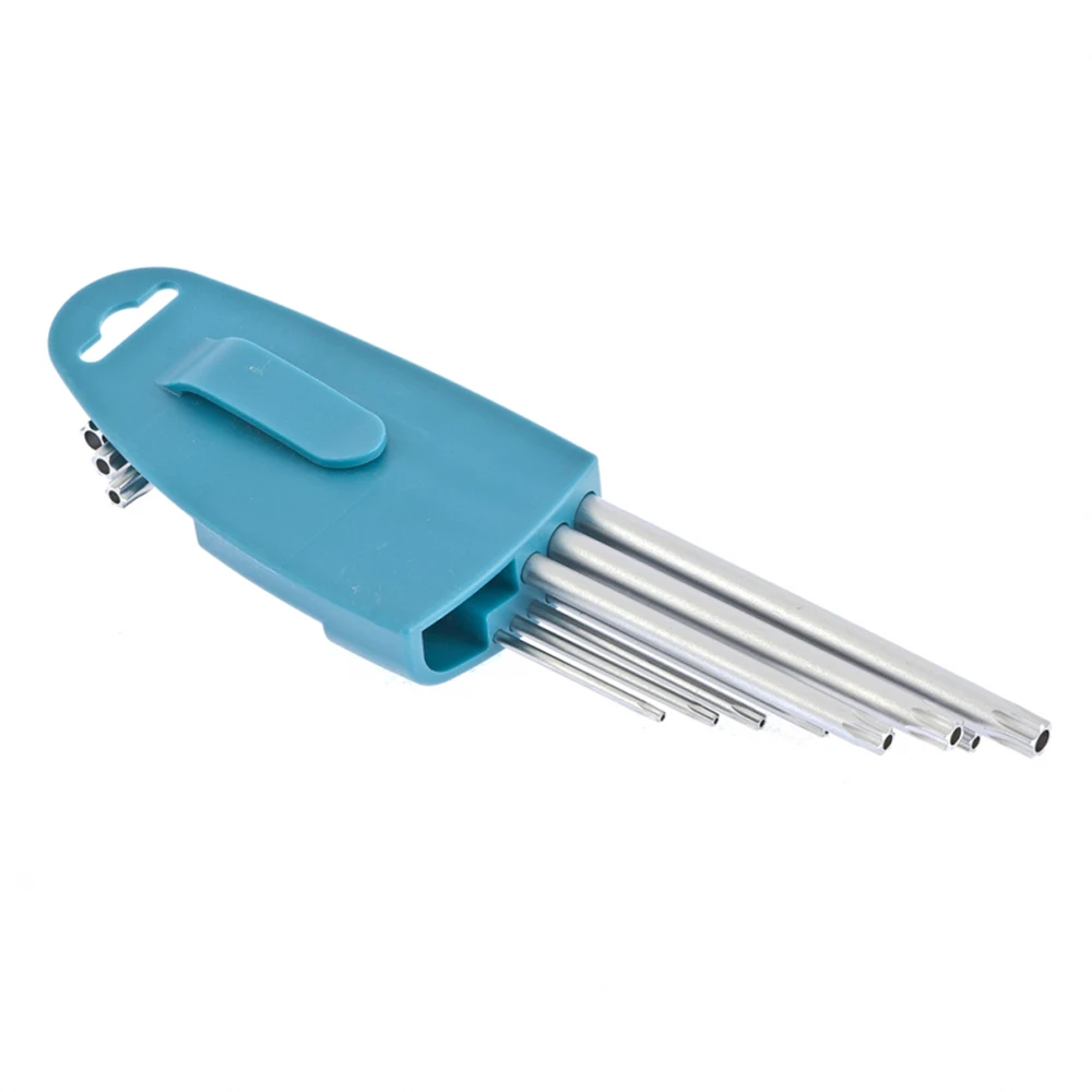 Набор ключей имбусовых TORX-TT GROSS 16408 (Легированная сталь 9 антикоррозийное