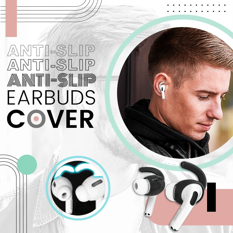 

2 Pair Anti-Slip Earbuds Cover for AirPods Pro