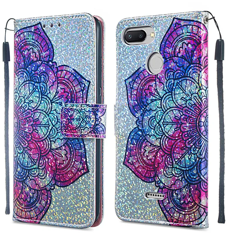 Роскошный сверкающий чехол с кристаллами для телефона Xiaomi Redmi 6 6A 7A K20 Pro со