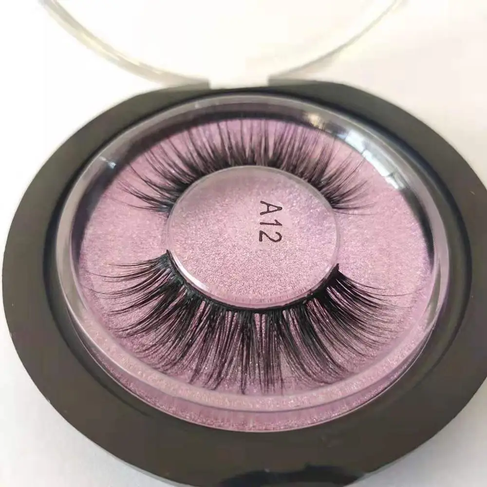 

3D Faux Mink Hair Soft False Eyelashes Fluffy Wispy Thick Lashes Handmade Soft Eye Makeup Extension Tools