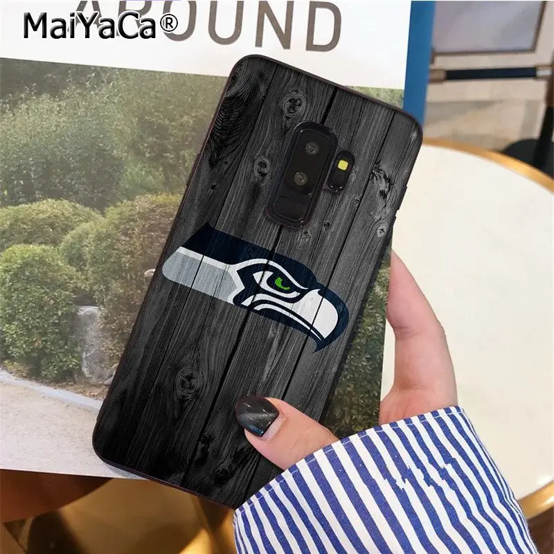 MaiYaCa Seattle Seahawks ТПУ Мягкий силиконовый чехол для телефона чехол для samsung S9 S9 плюс S5 S6 S6edge S6plus S7 S7edge S8 S8plus