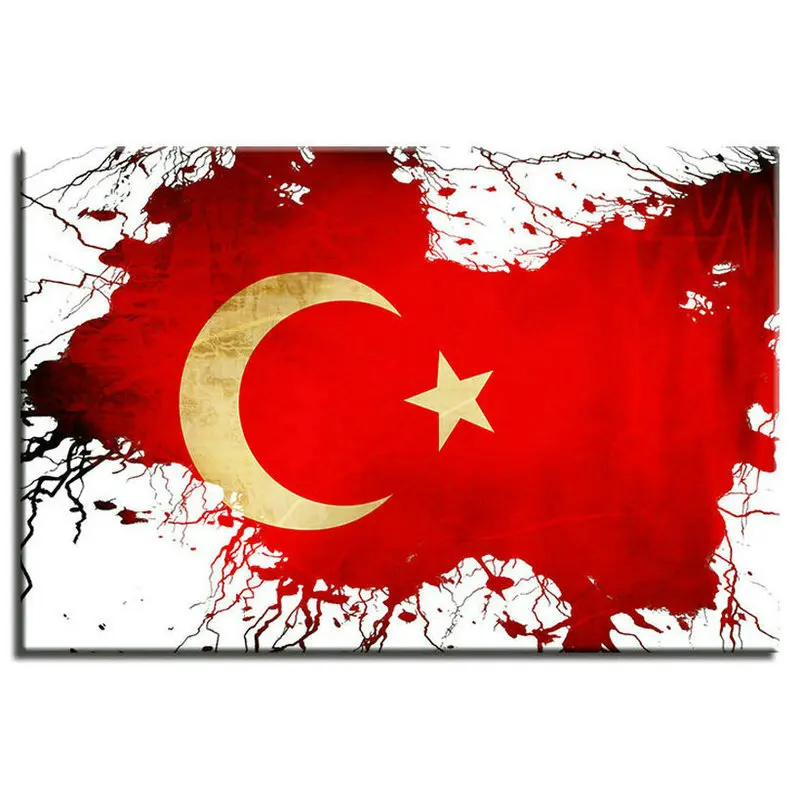 

Живописный квадратные алмазов картина с изображением луны и звезд, с орнаментом в виде флага diy 5d алмазная арт стикеры Алмазная мозаика выши...