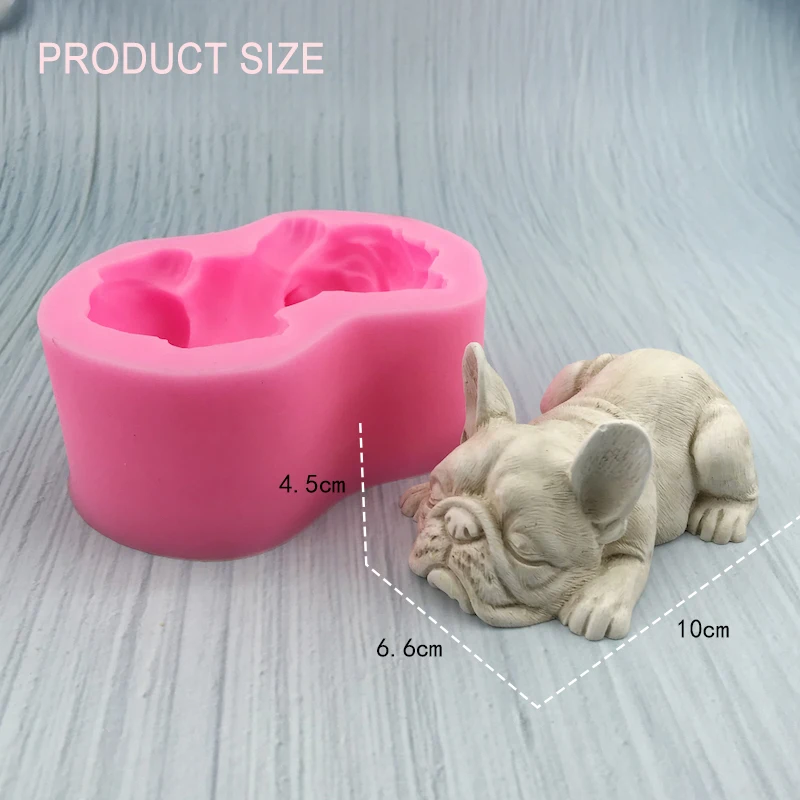 3D большой размер мягкая фотоглина форма для ледяного мусса желе десерта торта