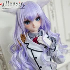 Шарнирная кукла Allaosify, 13, 14, 16, высокотемпературные волоконные челки, милый парик с кудрявыми волосами