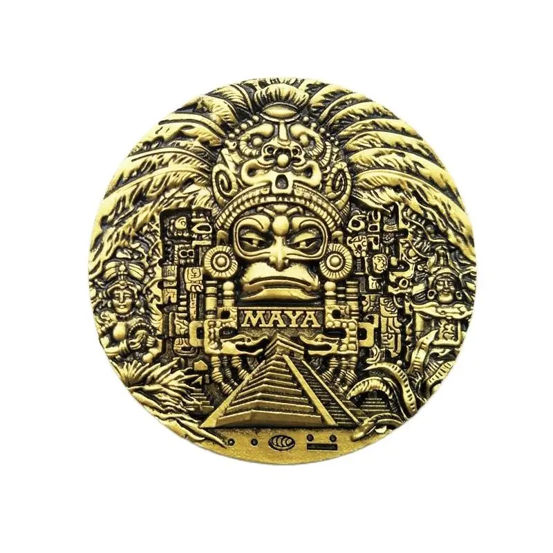 Магнит для холодильника цивилизация майя календарь Tzolkin Таинственный тотем в