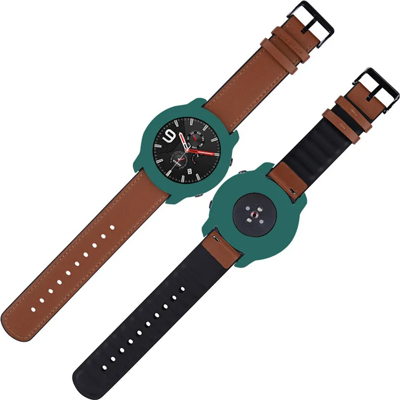 Для Amazfit GTR Чехол Мягкий ТПУ полный Чехол защитный бампер Рамка протектор для Xiaomi Huami Amazfit GTR 47 мм аксессуары для часов