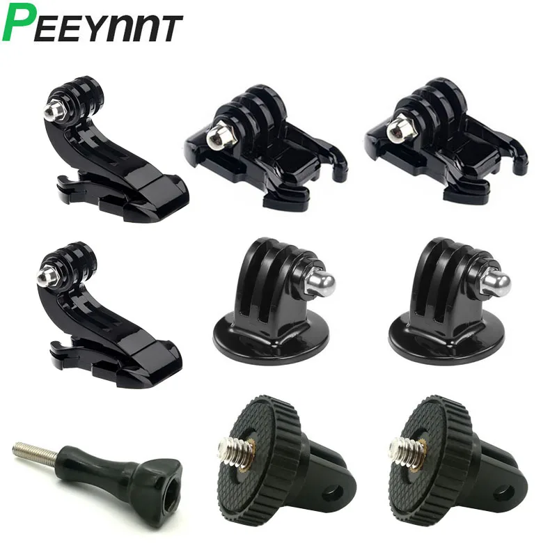 Набор аксессуаров для Gopro набор экшн камеры быстросъемная Пряжка Крепление