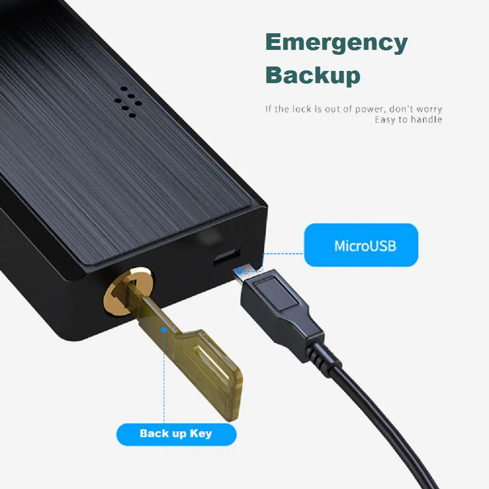 Bluetooth TTlock APP умный электрический дверной замок с отпечатком пальца цифровой