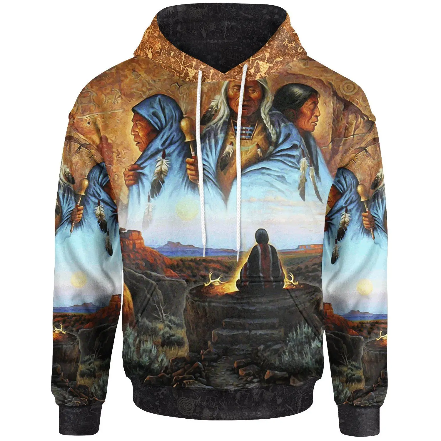 

PLstar Cosmos 3DPrint Native National Culture Tribal Indigenous Amazing Harajuku Streetwear Funny Unisex Hoodie/Sweatshirt/Zip12