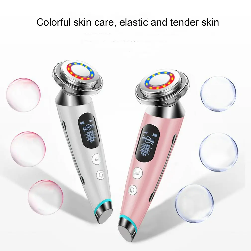 

Face Massager Skin Lifting Beauty LED Facial Skin Regeneration Wrinkle Removal Radio Wave Blackhead Removal Skin Care Tool
