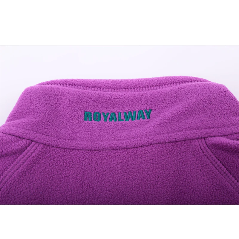 Уличные походные флисовые куртки ROYALWAY 2019 женская спортивная одежда теплая