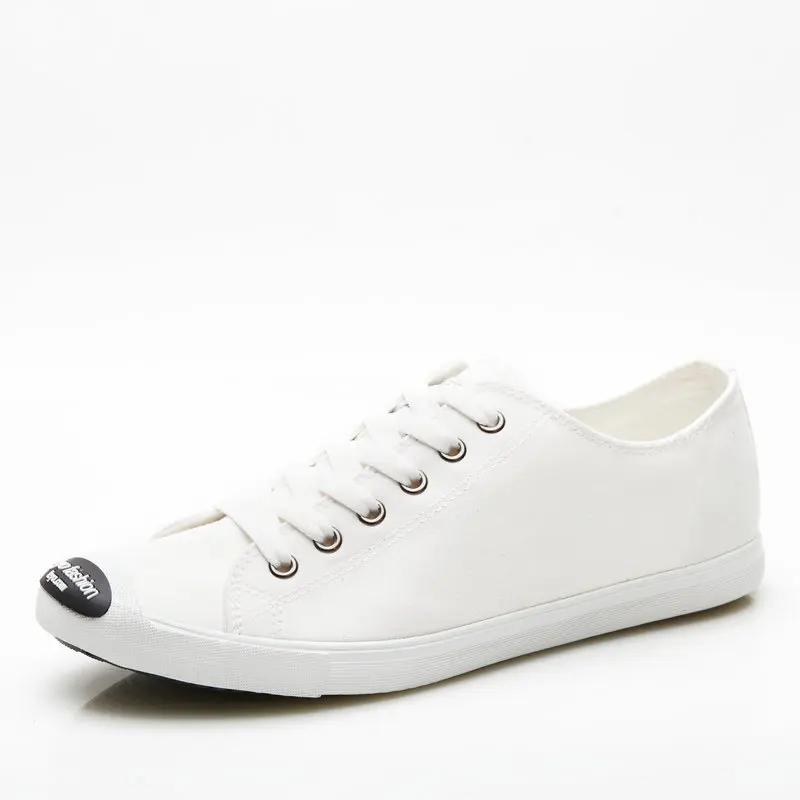 

New Casual Shoes Canvas Shoes Men's Black White Student Men's Fashion Shoes