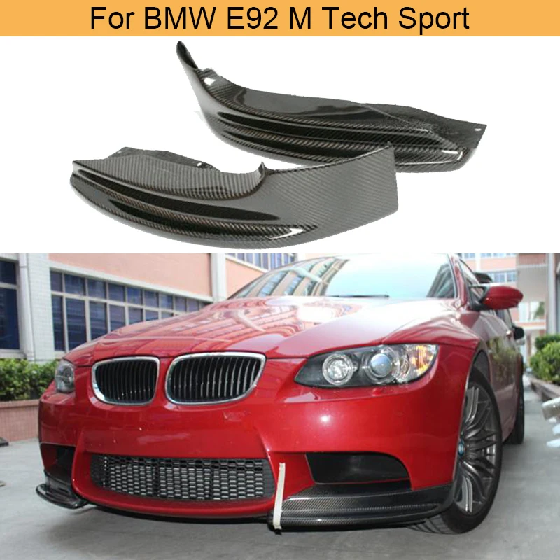 Разветвители для переднего бампера автомобиля щитки Cupwings BMW 3 серии E92 M Tech Sport 2005